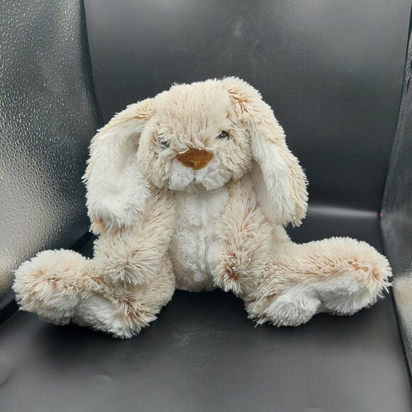 Melissa & Doug Burrow Bunny 9" Stuffed Plush Sitting Lop-Eared Floppy Rabbit - Picture 1 of 7